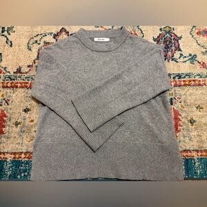 Caracilia Gray Knit Sweater
